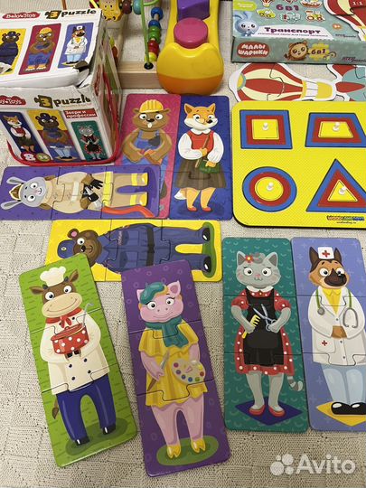 Развивающие игрушки пакетом