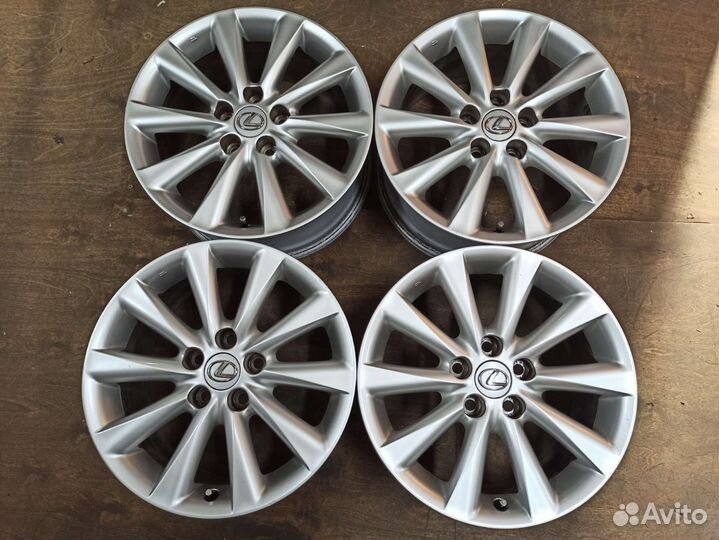 Диски 17 5х114,3 ET45 оригинал от Lexus из Японии