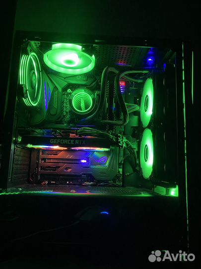 Игровой пк asus ROG Z270/RTX 3050/i7-7700K/M.2 512