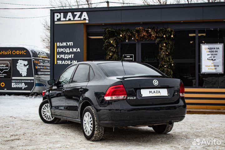 Volkswagen Polo 1.6 AT, 2012, 153 169 км