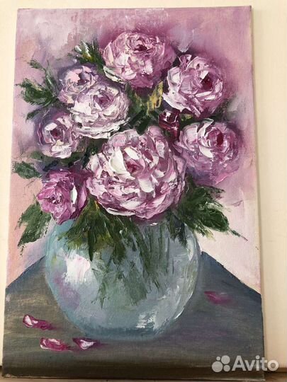 Эскиз букет цветы розы