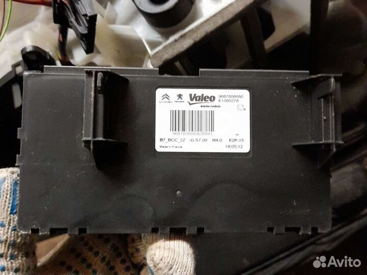 Блок управления климата ситроен с4б7, пежо