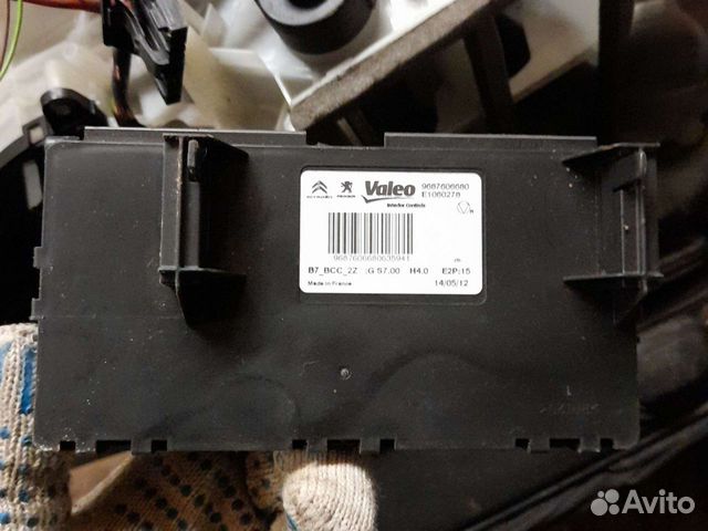 Блок управления климата ситроен с4б7, пежо