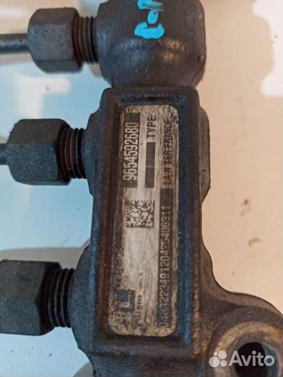 Топливная рампа Ford C-Max 1.6 tdci G8DA