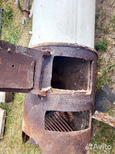 Буржуйка с титаном