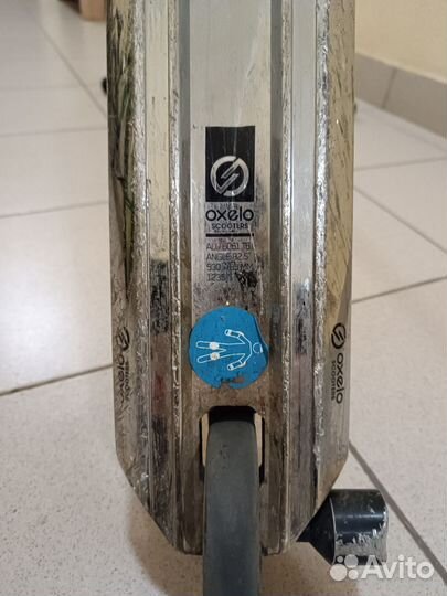 Трюковой самокат oxelo mf 3.6