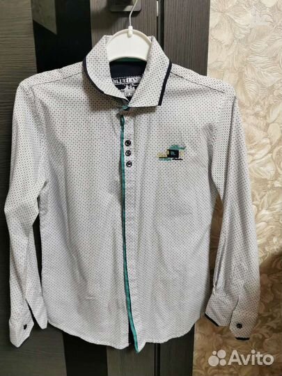 Рубашка для мальчика, Новая, 140