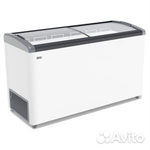 Ларь морозильный Frostor fg 575 e серый