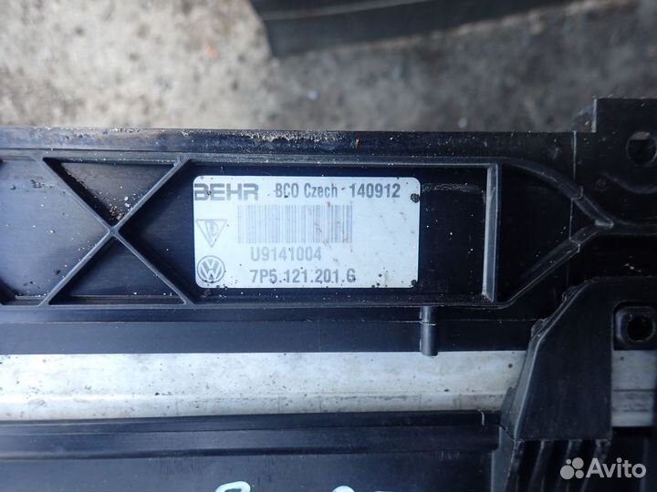 Кассета радиатор Porsche Cayenne 2010-2017