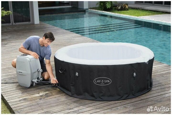 Надувной джакузи Спа-бассейн Bestway 180х66 см