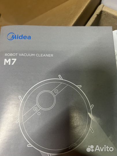 Робот пылесос midea m7 white