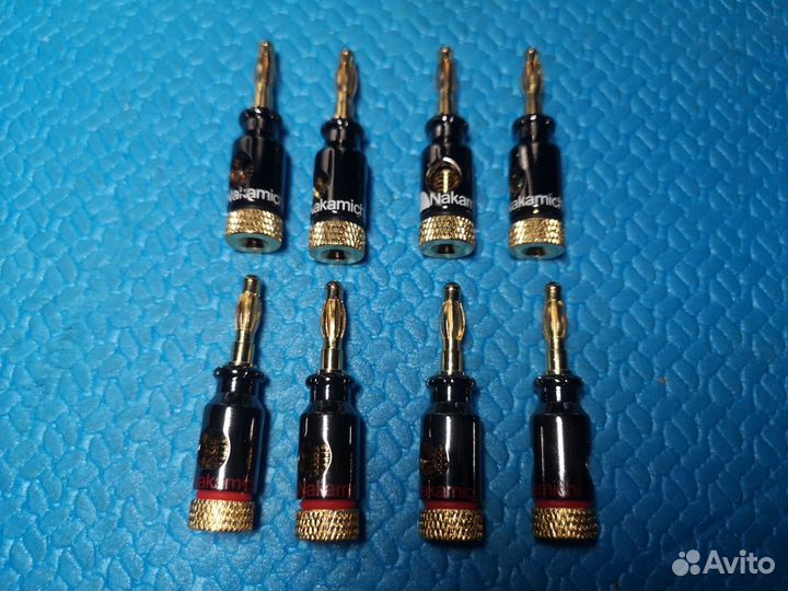 Акустические коннекторы бананы Nakamichi