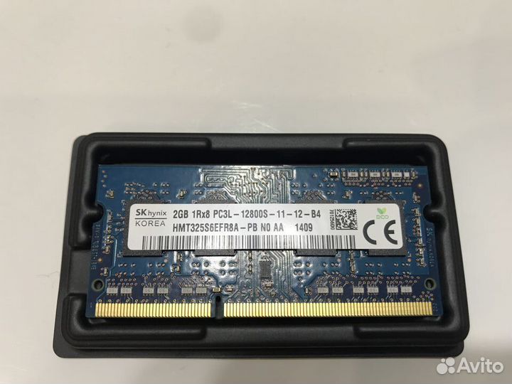Оперативная память Hynix DDR3L 1600 SO-dimm 2GB