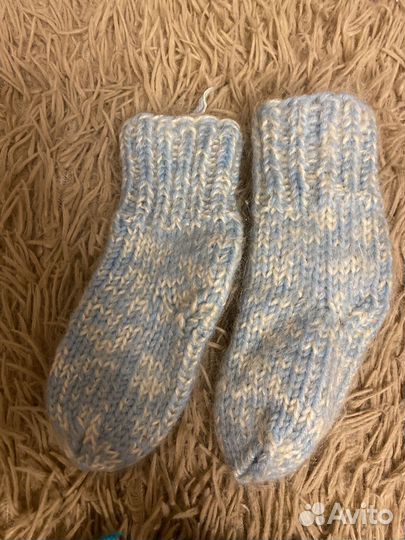 Шерстяные носки детские
