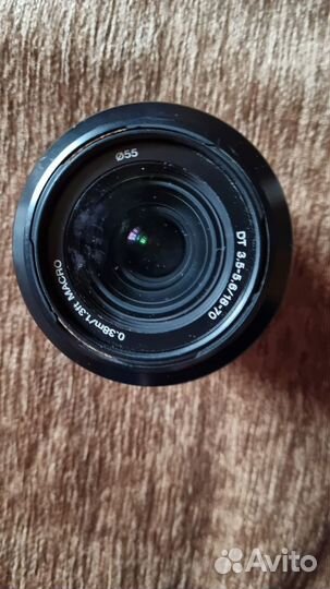 Объектив sony 18-70