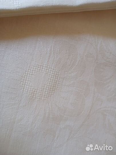 Скатерть новая льняная. СССР