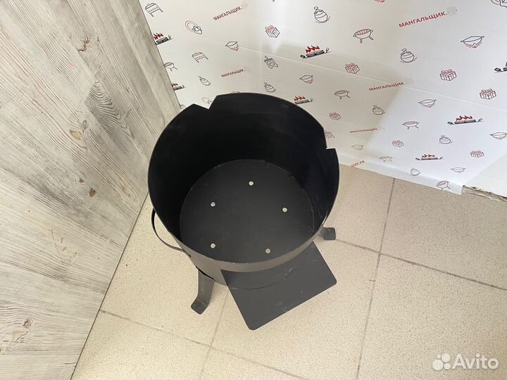 Печь № 1201-2мм. под казан 12л. без дверцы