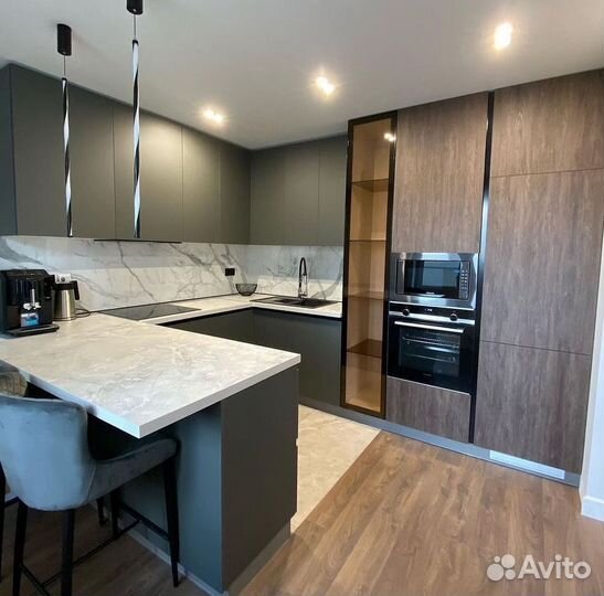 Кухонный гарнитур на заказ. Cкидкa нoвoceлaм 7