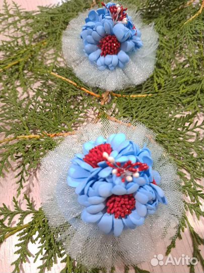 Бантики резиночки заколки ободки короны