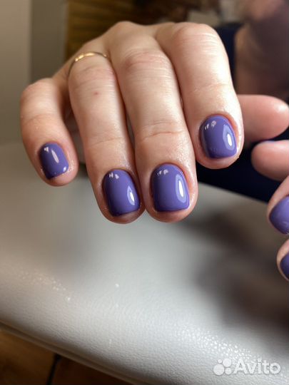 Наращивание ногтей гель лак