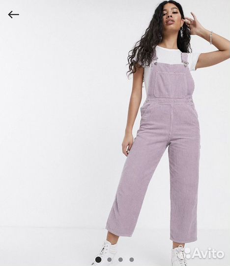 Вельветовый комбинезон