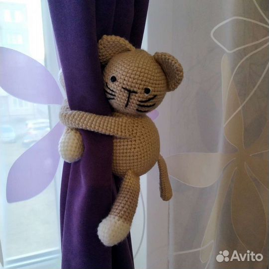 Подхваты для штор Котики