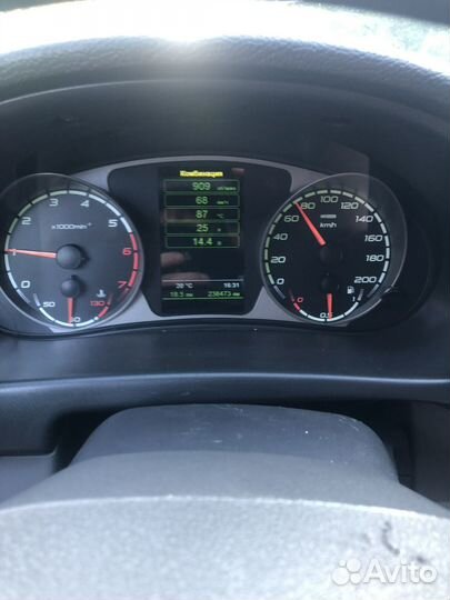 Приборная панель priora с навигацией