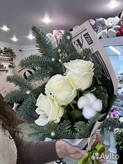 Новогодние композиции нобилис