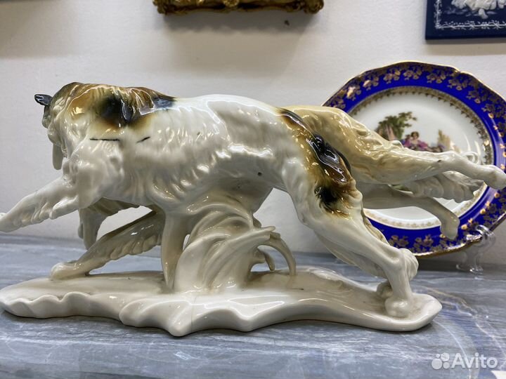 Фарфоровые статуэтки собак германия