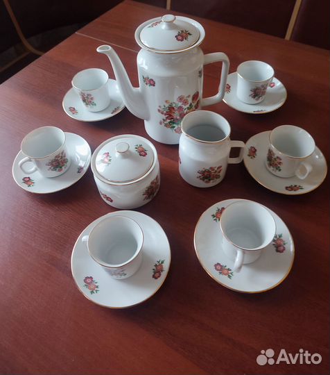 Сервиз кофейный Чехословакия