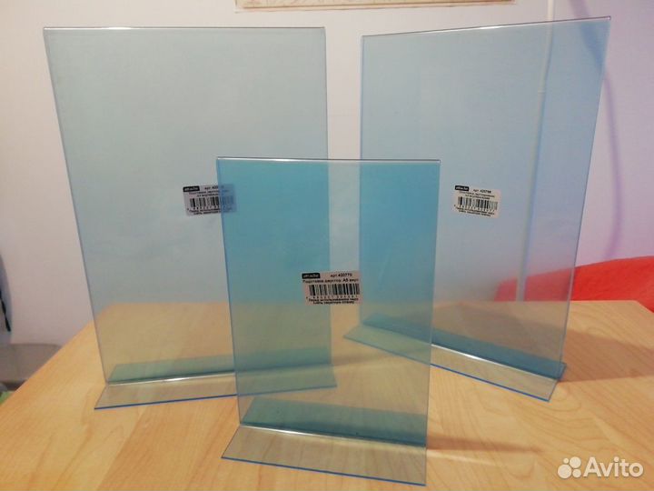 Подставки/таблички настольные А5 и А4