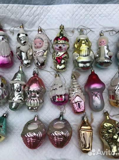 Елочные игрушки СССР