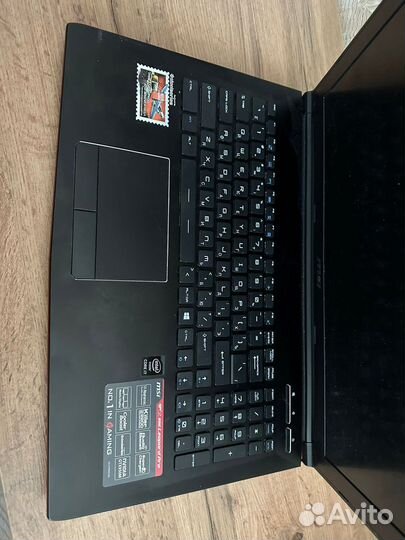 Игровой ноутбук msi