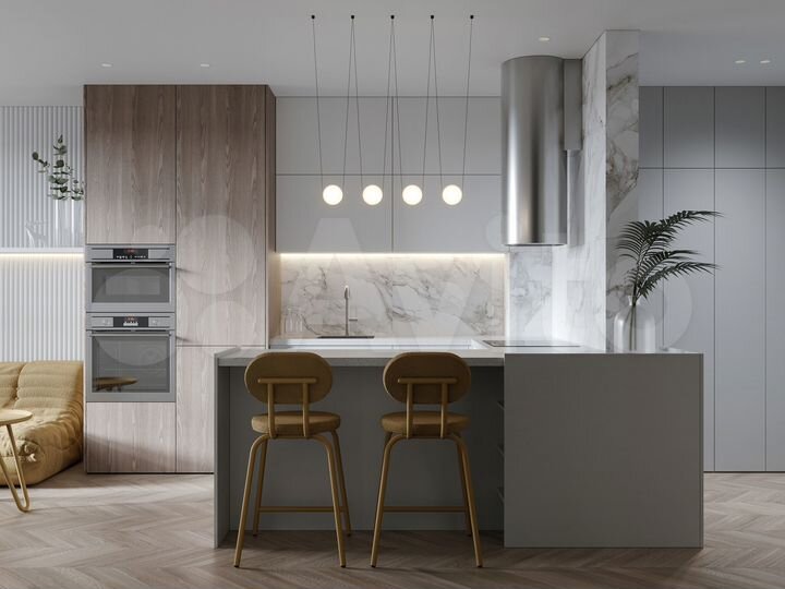 2-к. квартира, 70,3 м², 3/10 эт.