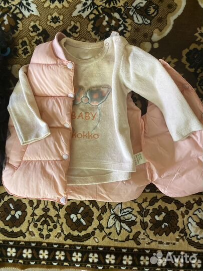 Вещи на девочку 80 р