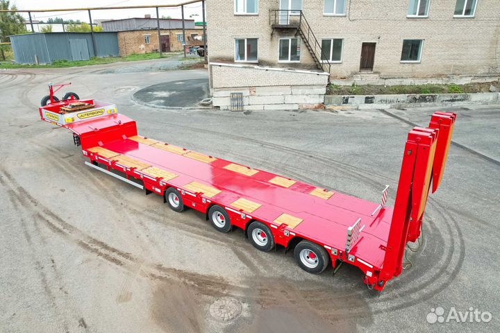 Полуприцеп трал (тяжеловоз) Juterborg JTB-50, 2024