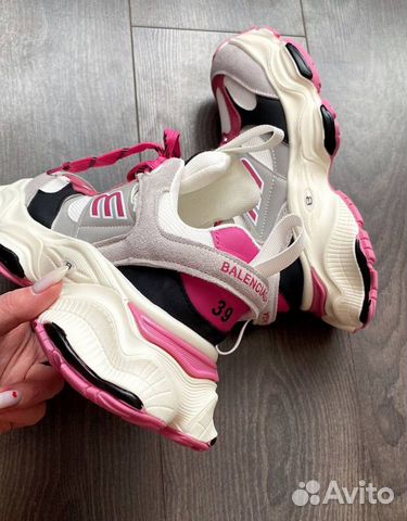 Balenciaga кроссовки натуральные розовые объявление продам