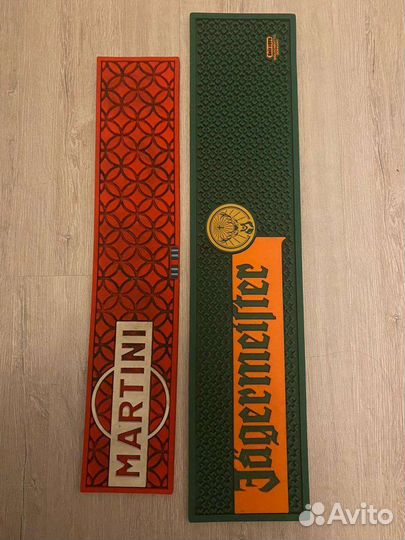 Барный коврик martini jagermeister