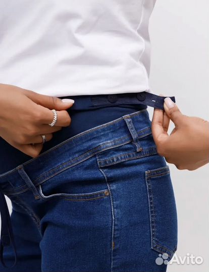Шорты для беременных джинсовые 48