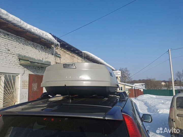 Автобокс Way-box Соbra 480 серый карбон