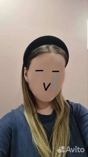 Бархатный ободок