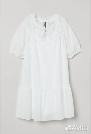 Белоснежное платье H&M