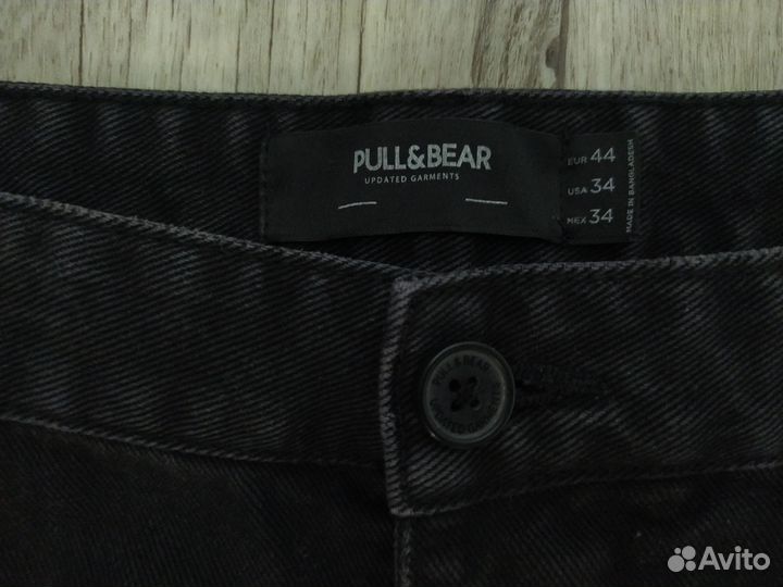 Брюки джинсы карго Pull & Bear