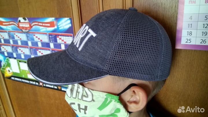 Бейсболка детская