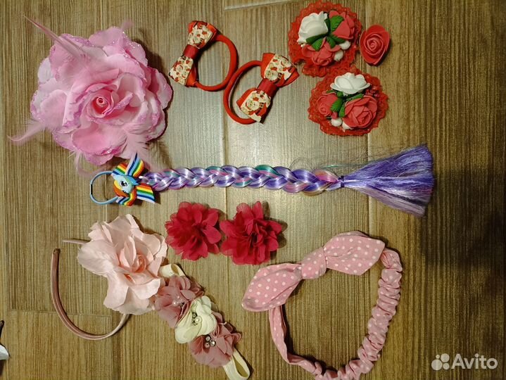 Резинки заколки пакетом