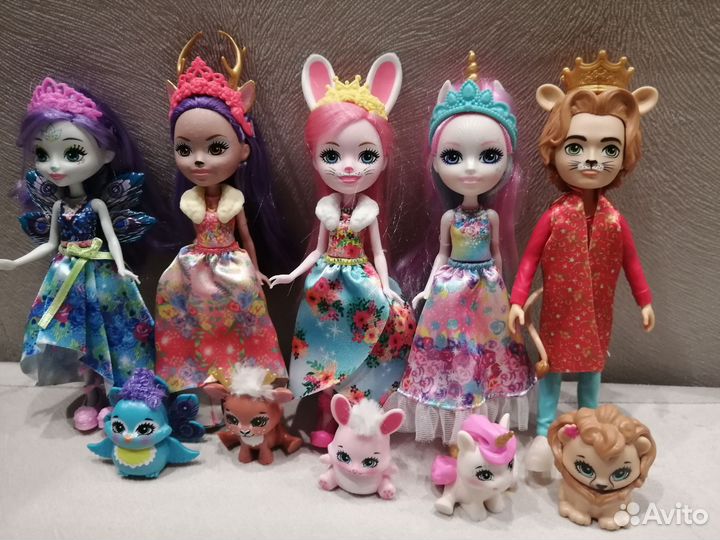 Кукла с питомцем, энчантималс