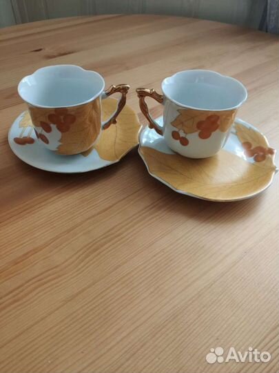 Две чайных пары. Японский фарфор