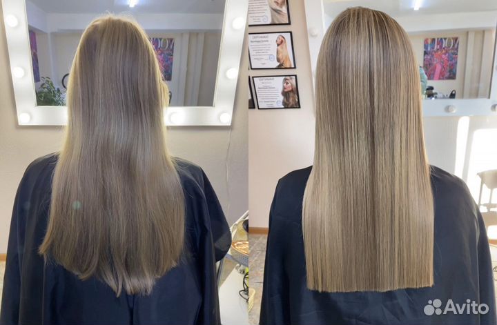 Кератиновое выпрямление, ботокс, нанопластика