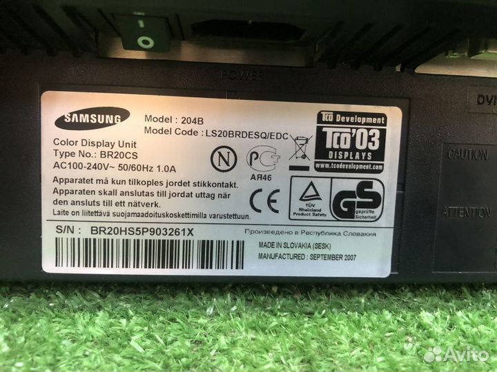 Монитор. Samsung 19-21