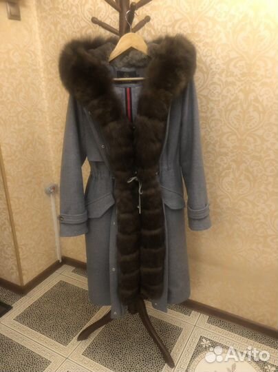 Пальто зимнее женское 46, парка